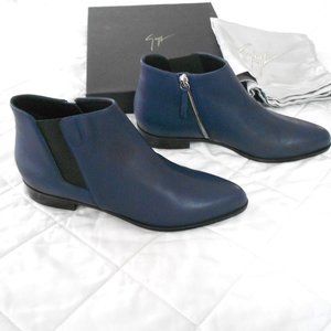 Giuseppe Zanotti Leather Ankle Boots